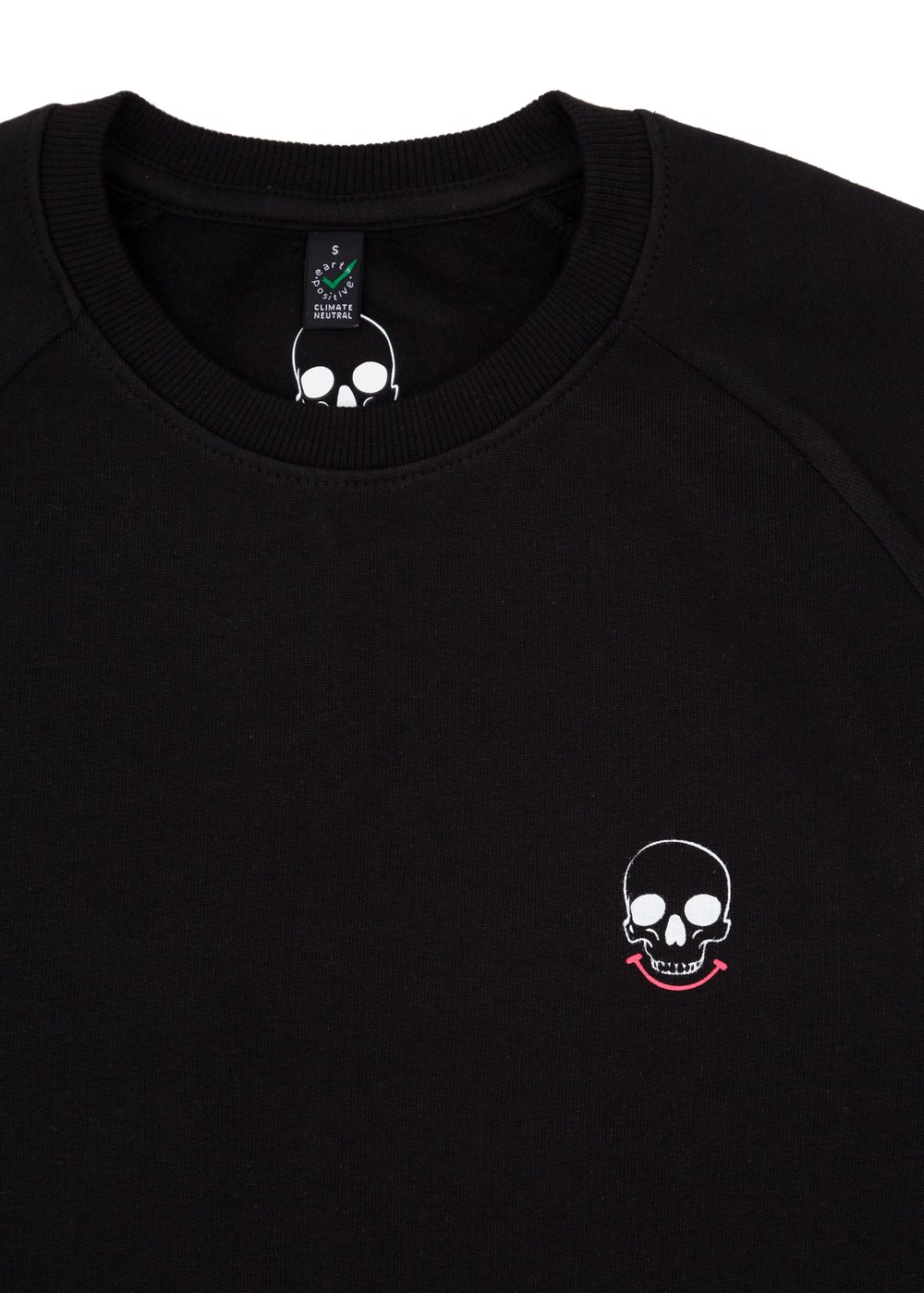 Crow Unisex Back Print Sweatshirt (Organic)