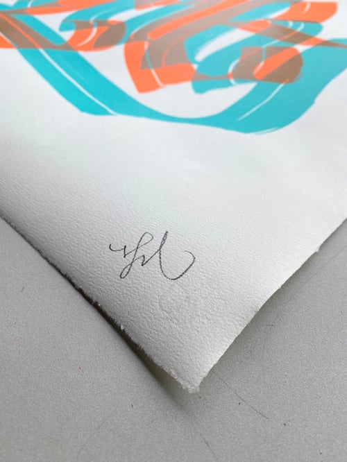 Image of Unruly Shoe (Turqouise / orange) / Niels Shoe Meulman