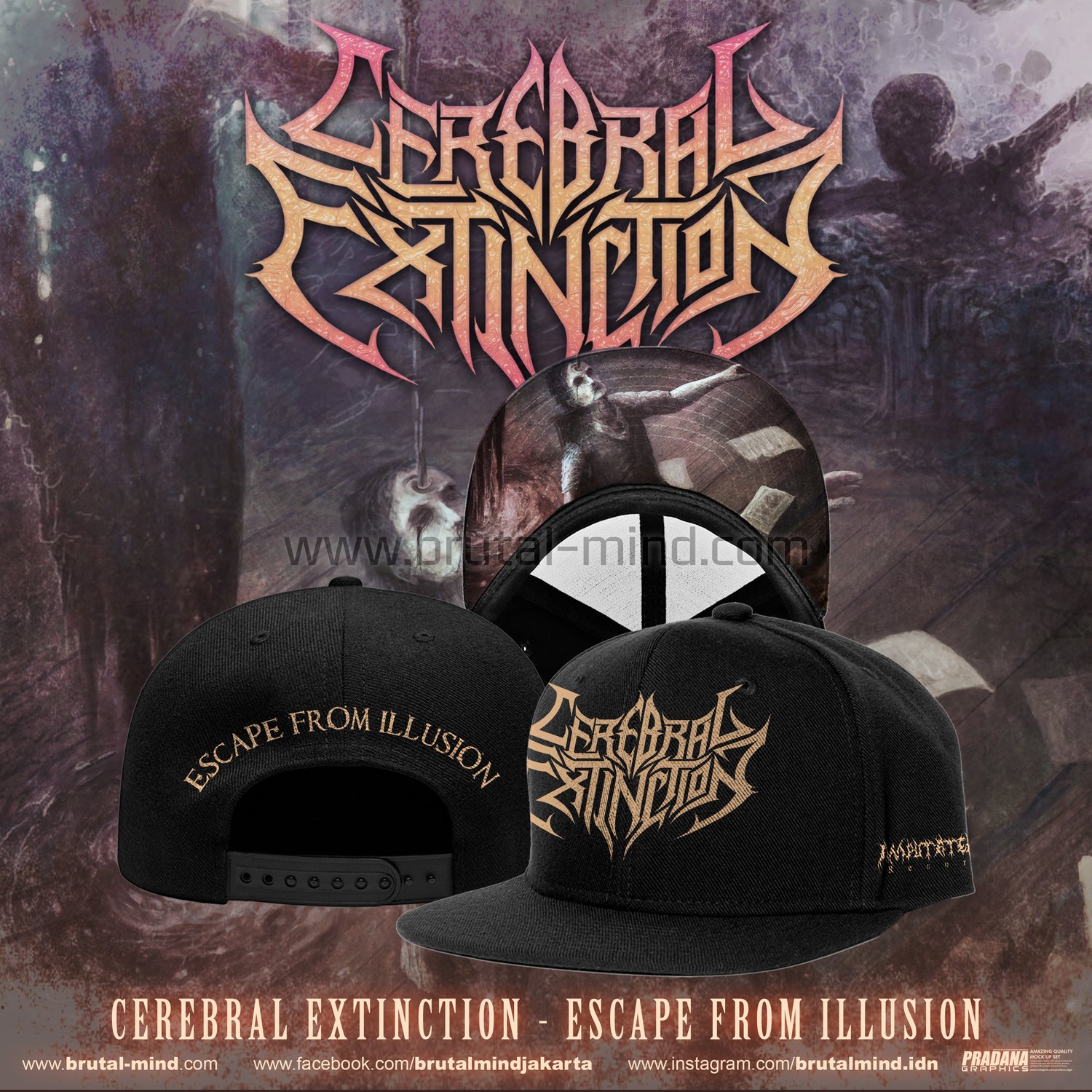 Image of ESCAPE FROM ILLUSION HAT 