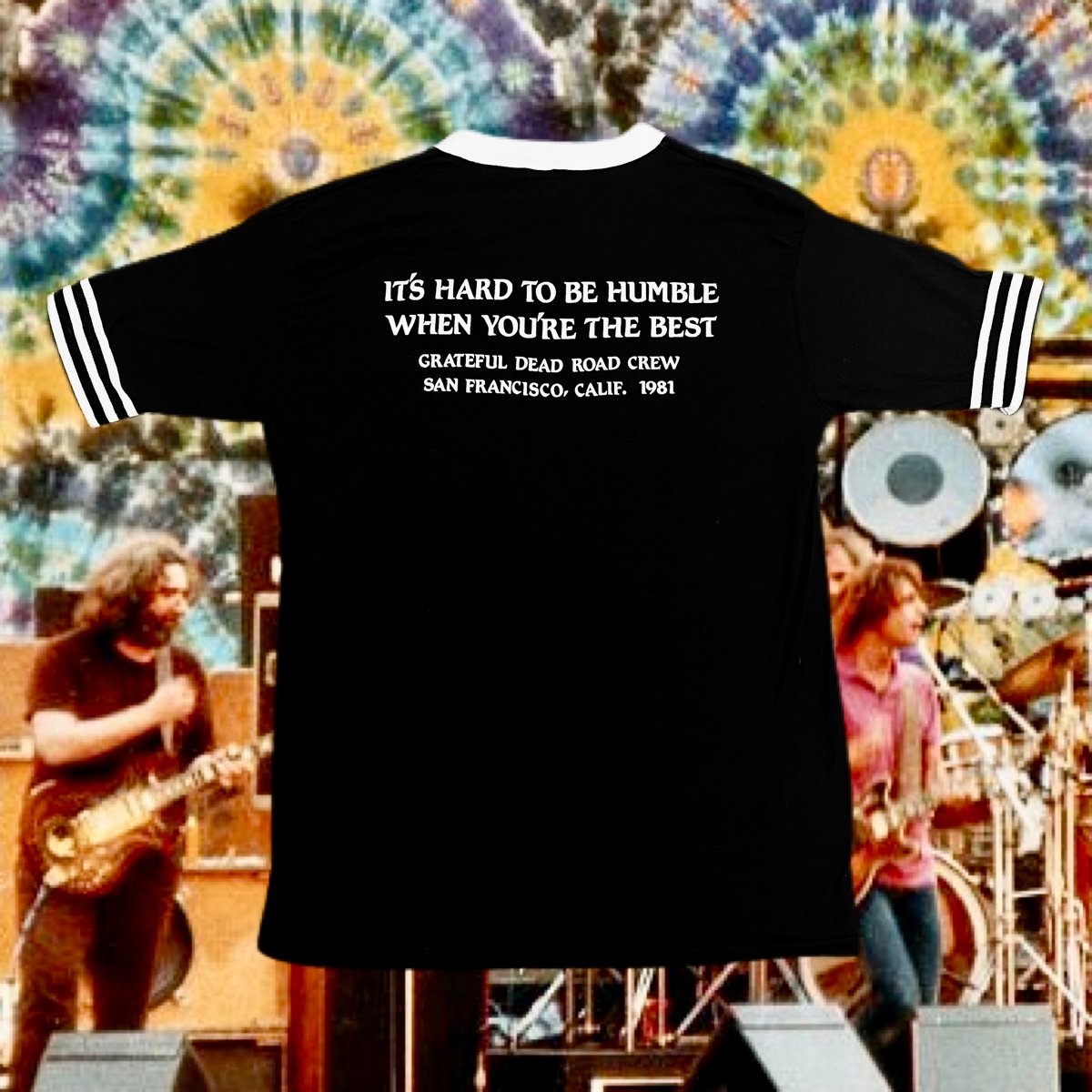 Original Vintage Grateful Dead Road Crew 1981 Tee!