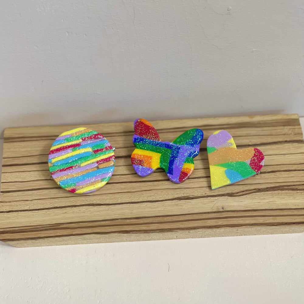 Image of Pride Flag Pins