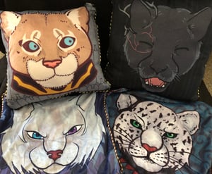 Image of FFXV - Cat Pillows