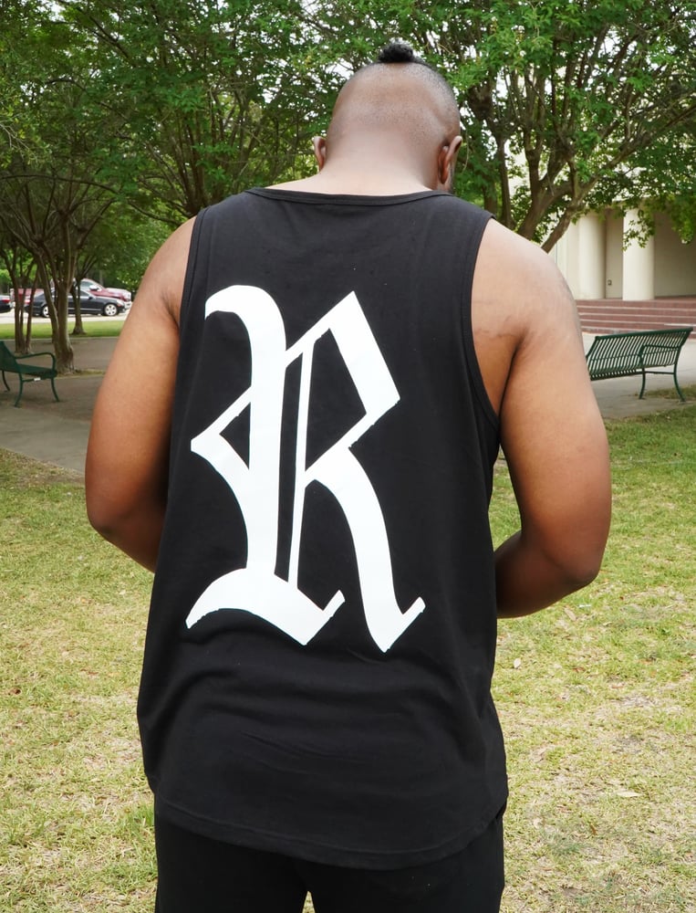 Image of Rebel Outsiders " Black " Tank Top 