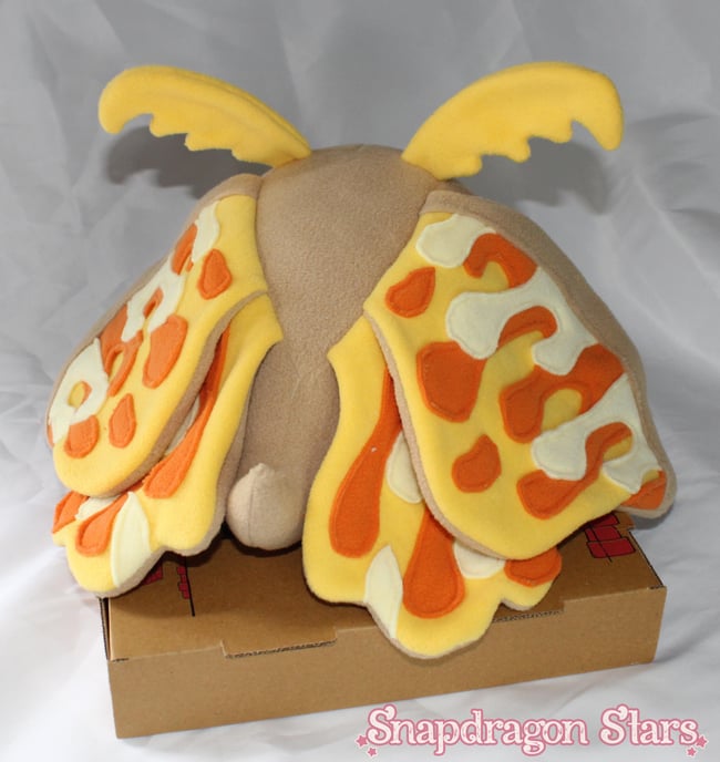 Pizza Moth Plushie