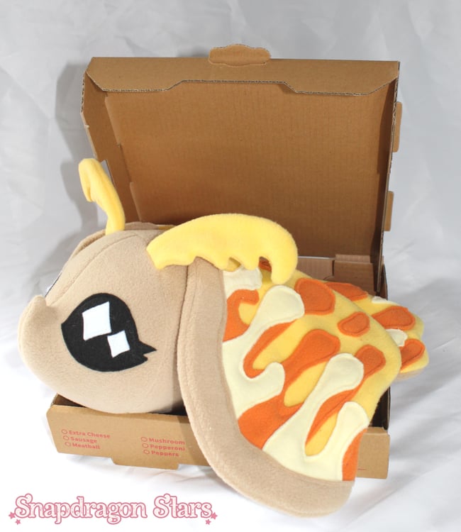 Pizza Moth Plushie