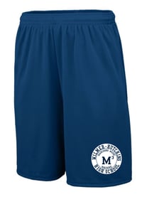 Wilmer Hutchins Marching Machine practice shorts
