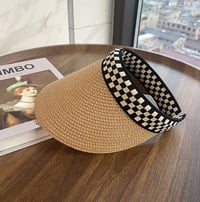 Image 3 of Stylish Straw Visor
