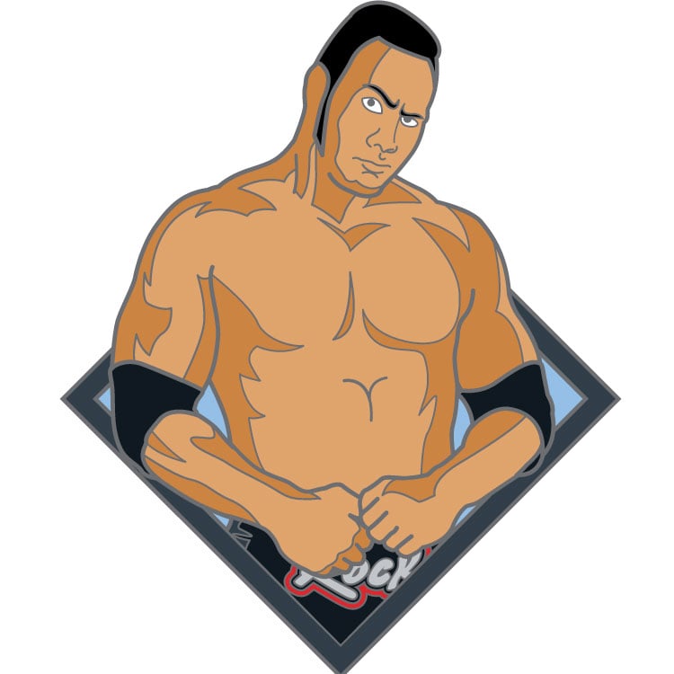 The Rock Pin