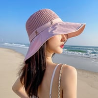 Image 1 of Bucket Velvet Floppy Hat