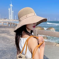 Image 2 of Bucket Velvet Floppy Hat