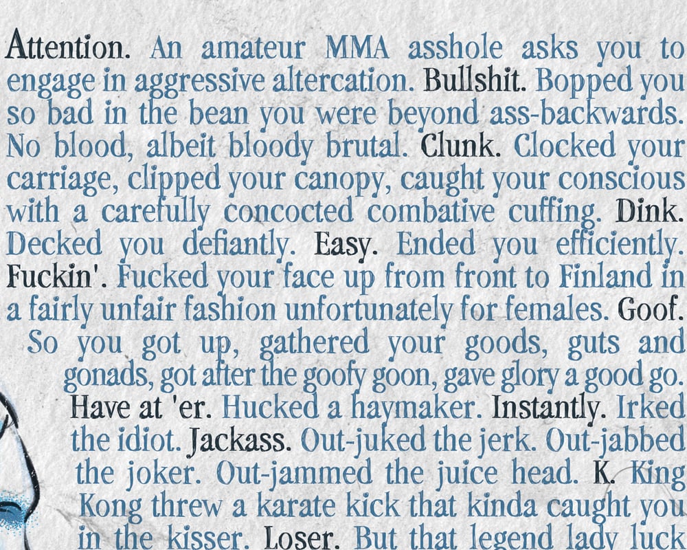 Letterkenny Cold Open A-Z Print