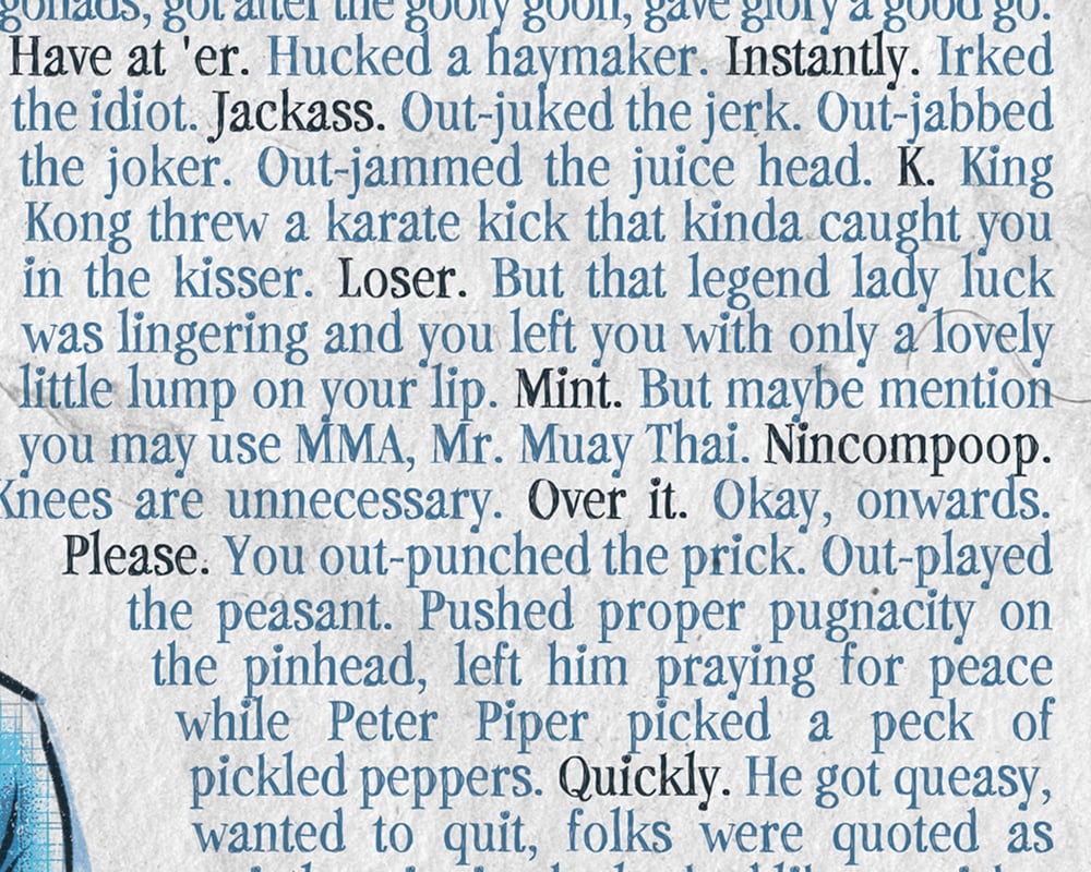 Letterkenny Cold Open A-Z Print