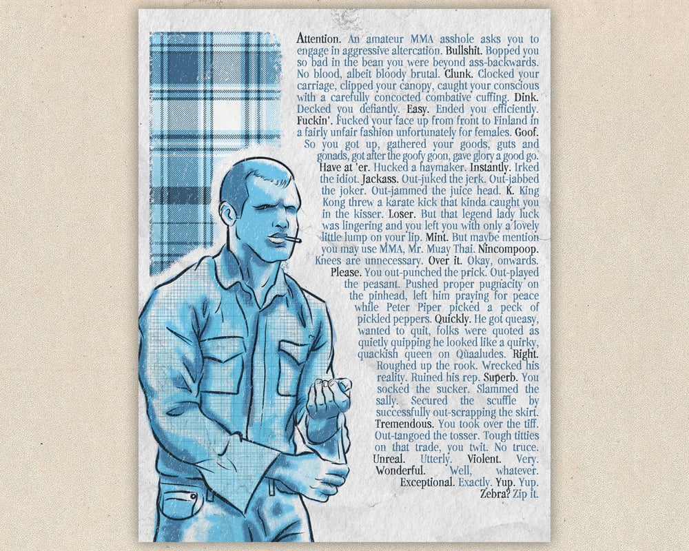 Letterkenny Cold Open A-Z Print