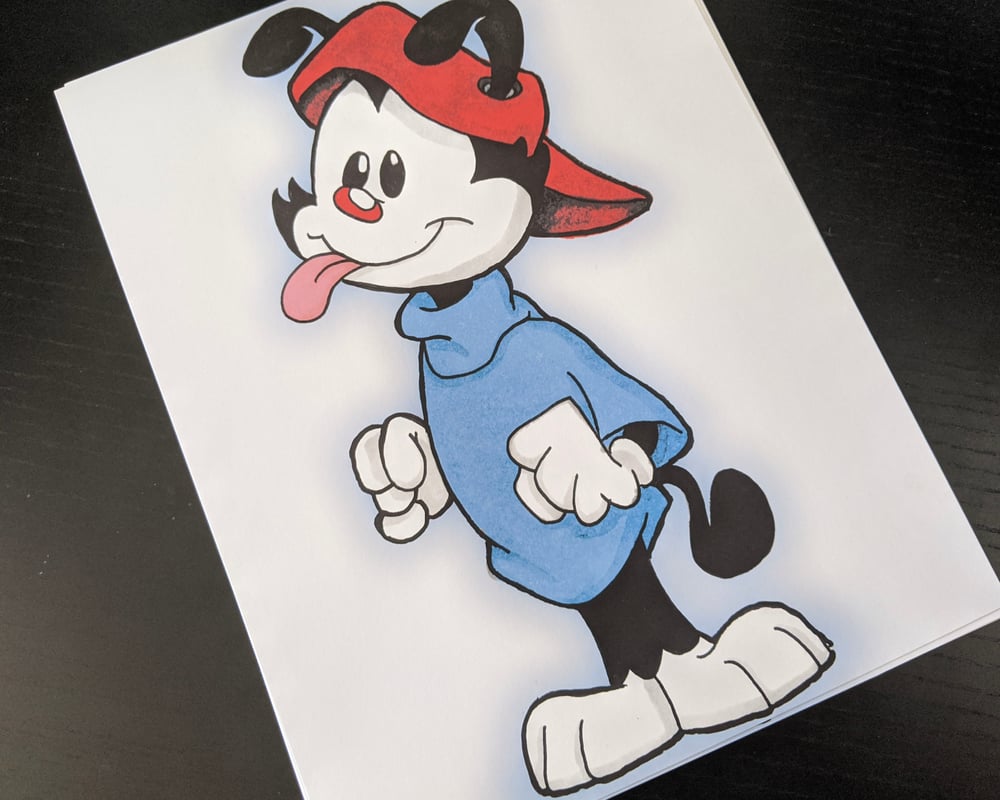 Wakko Warner Print