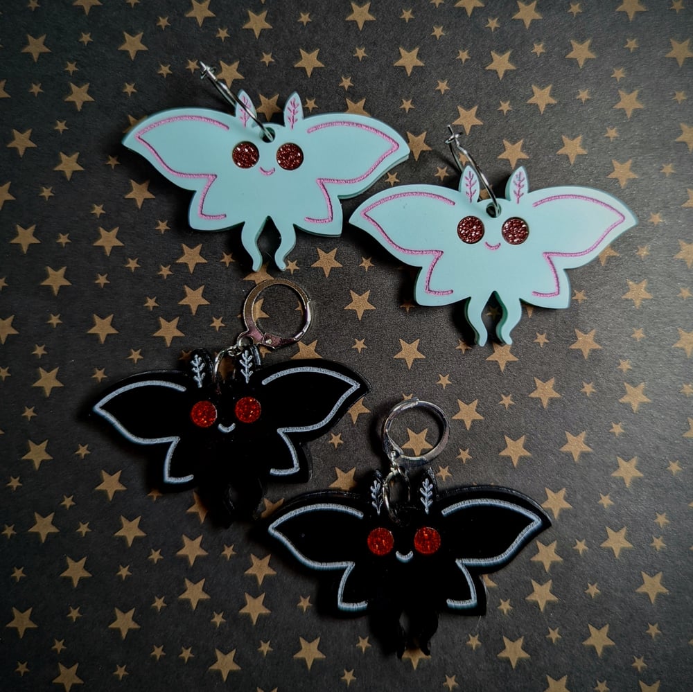 Image of Mothman Earrings - May take 2-4 weeks to ship