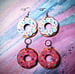 Image of Sprinkle Donut Earrings - may take 2-4 weeks to ship