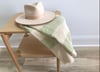 Oversized Raw Cotton Throw - Sage