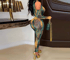 Mesh Forest Jumpsuit  Image 3