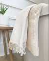 Organic Natural Waffle Weave Towel