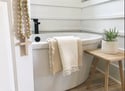 Organic Natural Waffle Weave Towel