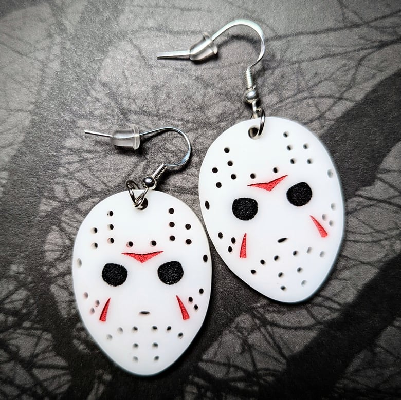 Image of Friday the 13th Earrings - may take 2-4 weeks to ship