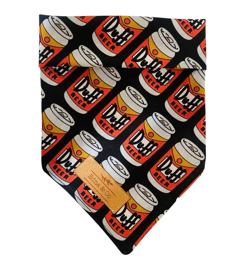Image of The Simpsons Duff Beer - Pet Bandana