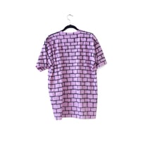 Image 2 of 1-of-1 Pink Brick Tee LARGE