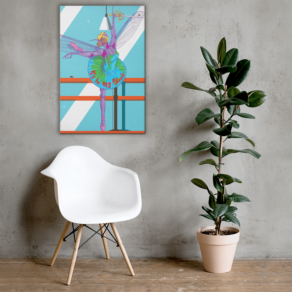 Studio Time | Parallel Universe | 24" x 36" Canvas Print