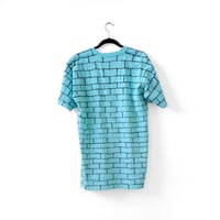 Image 2 of 1-of-1 Teal Brick Tee LARGE