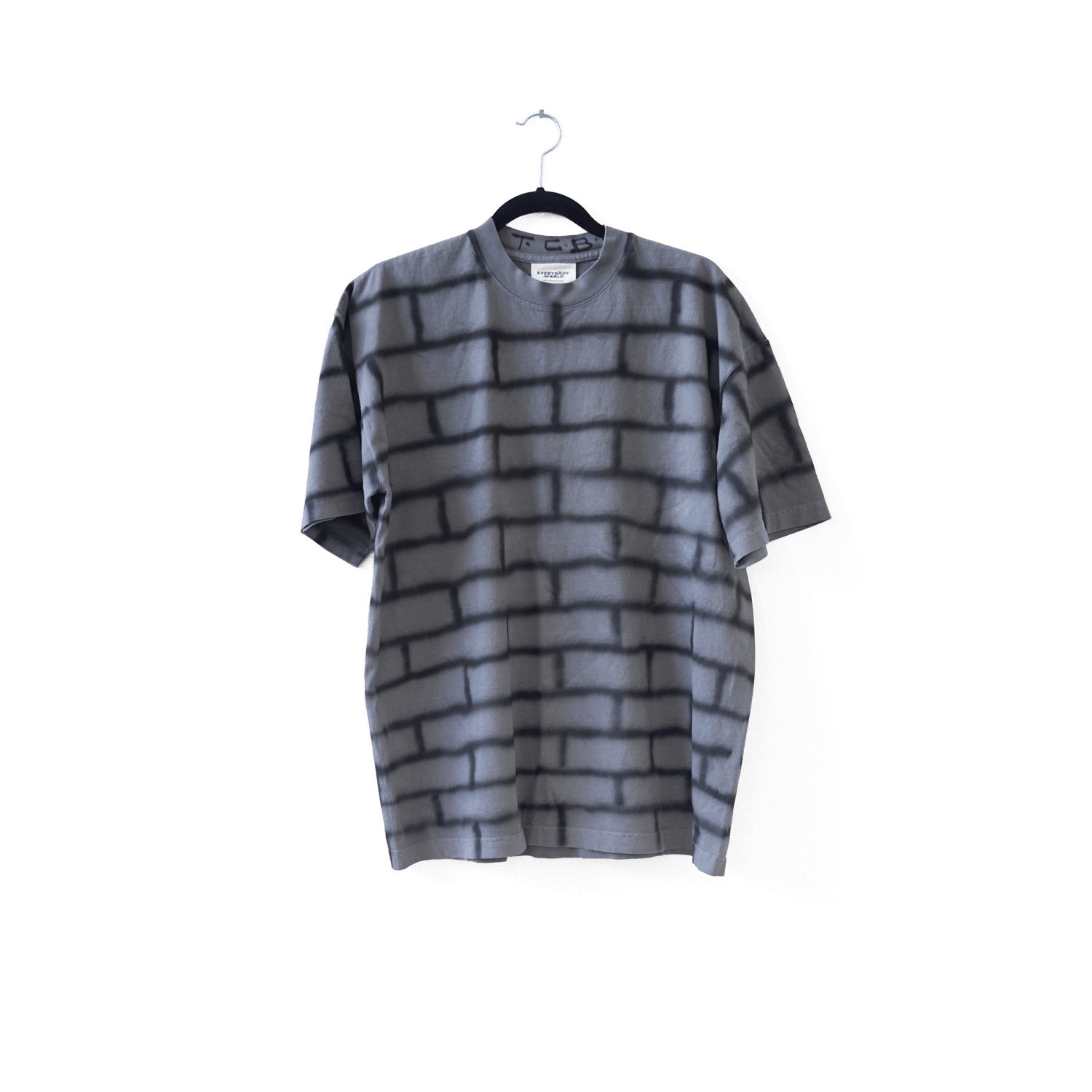 Image of 1-of-1 Gray Brick Tee LARGE