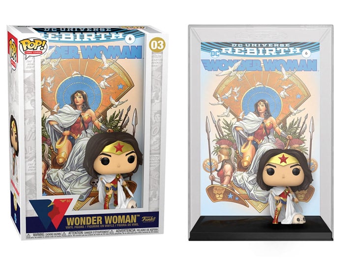 Funko POP! Vinyl: Comic Cover - Wonder Woman Rebirth on Throne
