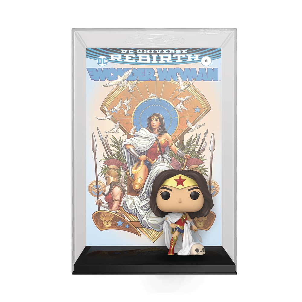 Funko POP! Vinyl: Comic Cover - Wonder Woman Rebirth on Throne