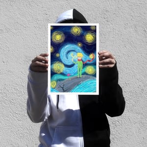  Starry Night - A4 (21 x 29,7 cm)