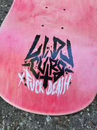 Image 3 of Lidl Curb x Fuck Death 9.25 Early 90s Shape Deck