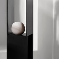 Image 1 of Globe Sculpture - Terracotta in Beige by Kristina Dam