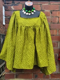 Image 2 of Gypset lime green with tassles to tie