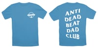 Anti-Dead Beat Dad Club Uni-Blue