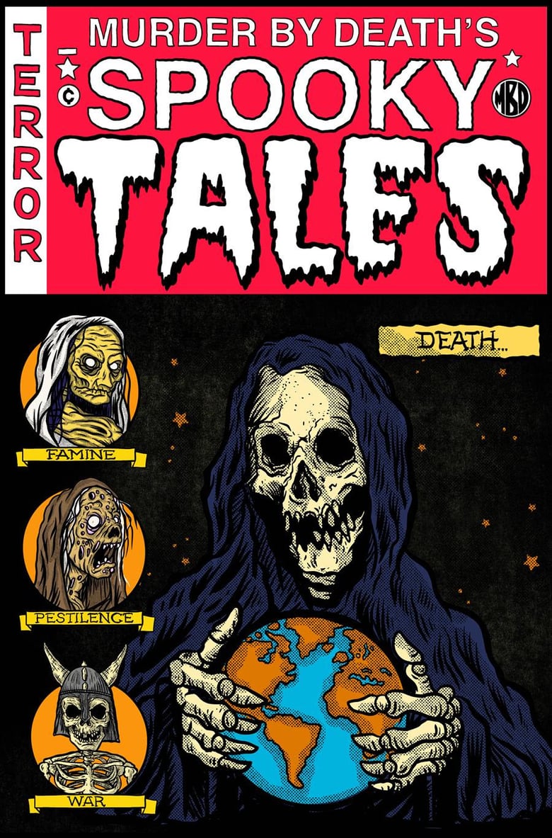 Image of PRESALE: MBD's Spooky Tales Comic/Lyric Book - Ships July 20