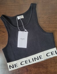 Image 5 of PRE ORDER Ribbed knit cropped top