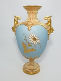 Image 2 of Royal Worcester Two Handled Vase