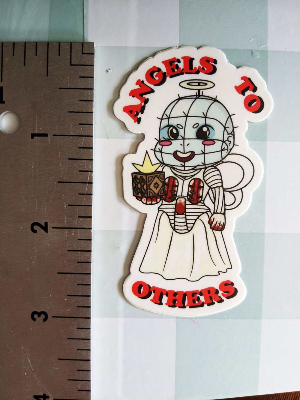 Image of Pinhead Angel Vinyl Sticker