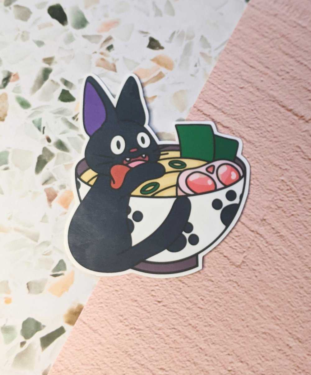 Image of Jiji Ramen Vinyl Sticker