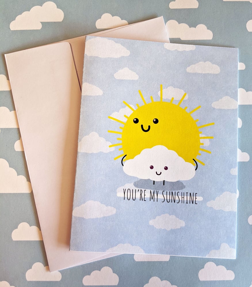 Image of You're My Sunshine Greeting Card