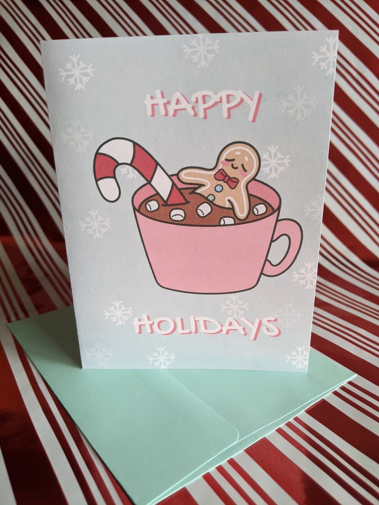 Image of Hot Chocolate Holiday Greeting Card