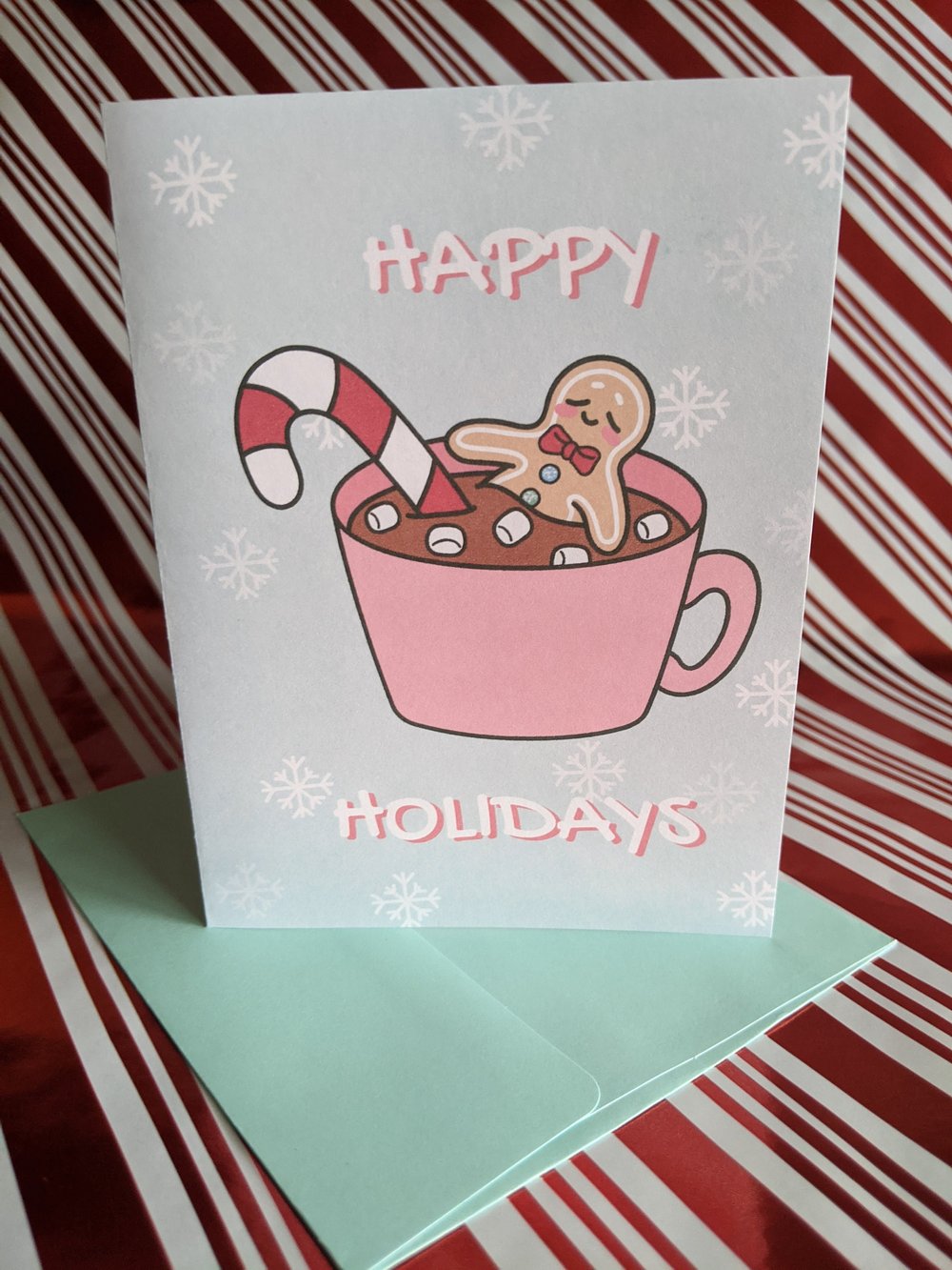 Image of Hot Chocolate Holiday Greeting Card