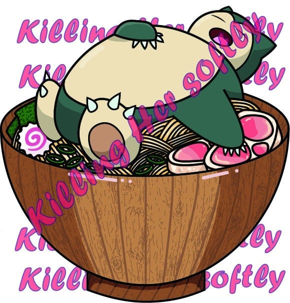 Image of Sleepy Ramen Vinyl Sticker