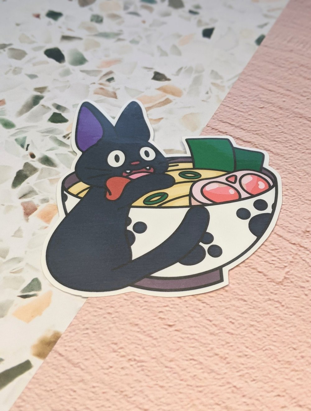 Image of Jiji Ramen Vinyl Sticker
