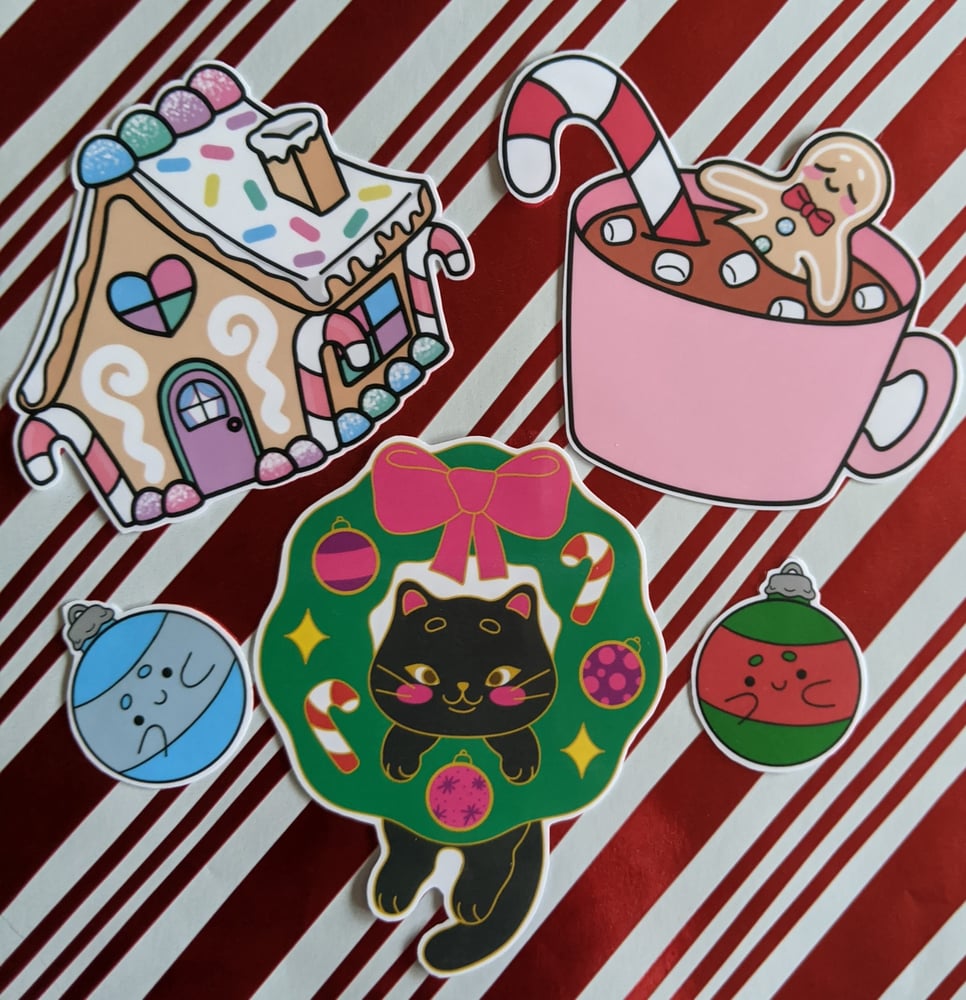 Image of Holiday Stickers