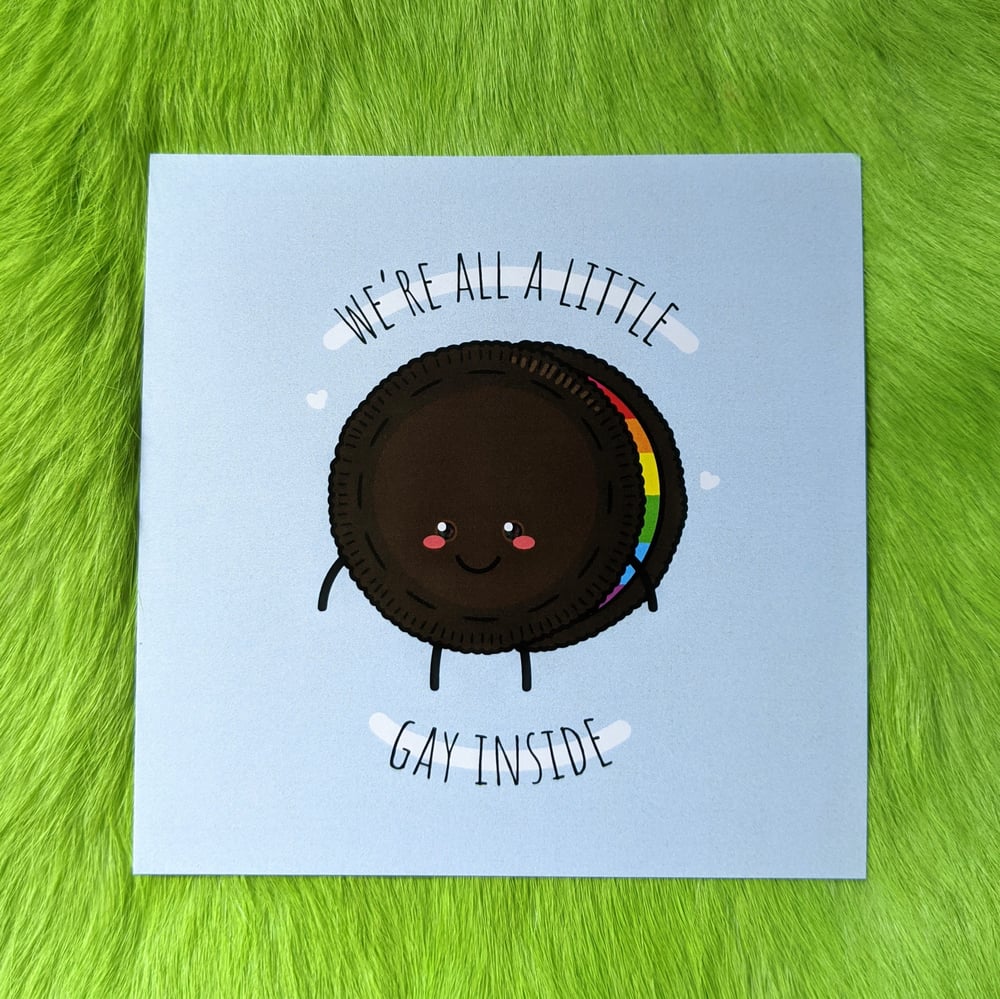 Image of We're All A Little Gay Inside Art Print