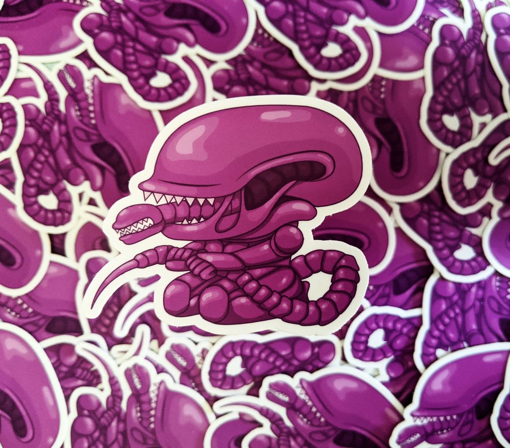 Image of Xenomorph Alien Vinyl Sticker
